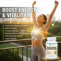Compléments alimentaires en gros OEM, marque privée, produits purs, capsules d'extrait de Garcinia Cambogia de haute pureté