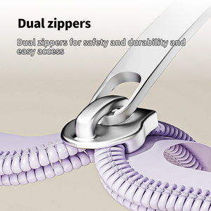 고급스러운 디자인의 전면 개방형 트롤리 캐빈 수하물 가방 (컵홀더, USB 포트 포함) - Product Image 6