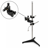 Support au sol pour imprimante jet d'encre continu (CIJ) avec réglage fin, support de fixation de tête d'impression pour tête d'impression carrée, codage industriel