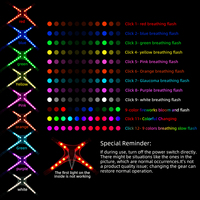 Gilet de loisirs pour chien en polyester rayé, écologique, avec 9 couleurs LED et 12 modes d'éclairage, pour les promenades nocturnes