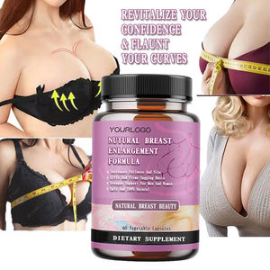 निजी लेबल स्तन वृद्धि हर्बल पूरक कैप्सूल वयस्क महिलाओं प्राकृतिक स्तन पूरक 60 कैप्सूल/बोतल - Product Image 4