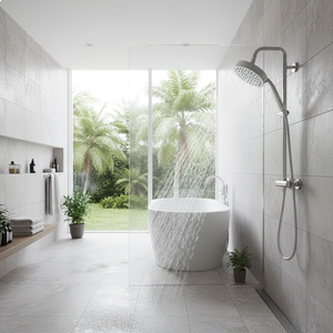 <span class=keywords><strong>Pommeau</strong></span> <span class=keywords><strong>de</strong></span> <span class=keywords><strong>douche</strong></span> haute <span class=keywords><strong>pression</strong></span> Wayon avec cartouche filtrante en coton remplaçable - Product Image 4