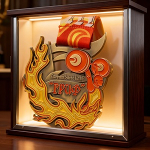 Médailles de luxe personnalisées pour la course à pied, le cyclisme et l'athlétisme, finition or et argent, impression UV, gravure laser - Product Image 5