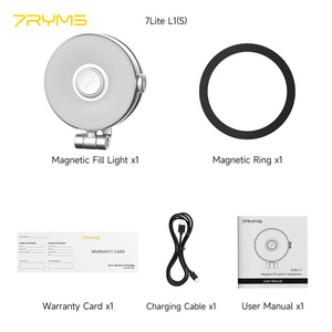 7RYMS 7Lite L1 Lumière d'appoint magnétique à température de couleur réglable, étanche, antichoc, design mini portable pour smartphone - Product Image 4