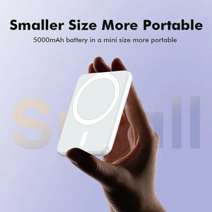 Cargador Portátil Ultracompacto de 5000 mAh, Banco de Energía Magnético Inalámbrico con Carga Rápida PD20W QC18W, Mini Banco de Energía - Product Image 3