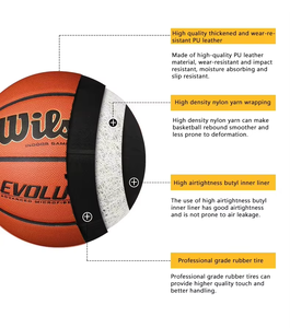 Balón de Baloncesto Profesional de Alto Rendimiento, Tamaño 7, Personalizable, para Entrenamiento en Interiores y Exteriores, Fabricado con Caucho de Alta Calidad - Product Image 3