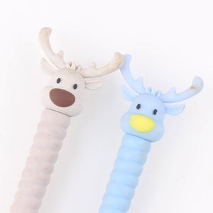 2022 Wholesale Popular Cute Christmas Deer Shaped Gel <b>Pen</b> for Christmas - Product Image 2