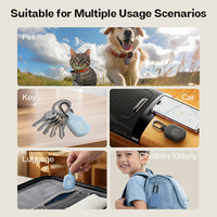 Etiquetas Inteligentes con Sistema Dual IOS/Android para Llaves, Equipaje, Carteras y Vehículos con hasta 20 Horas de Duración de Batería
