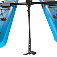 JTRDA Bateau à pédales gonflable 10 pieds bleu 1 personne Garantie 1 an Matériau Drop Stitch Capacité 150 kg Prix usine