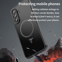 Nouvelle Coque Magnétique Luxe en TPU+PC Antichoc pour Samsung Galaxy A17 36 55 56 – Housse de Téléphone Mate Très Vendue