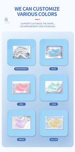 Hyaluronic एसिड कोलेजन ग्लिसरीन सोना पाउडर हाइड्रोजेल आंखों के पैच एंटी-प्यूफिनेस सभी त्वचा के लिए मॉइस्चराइजिंग आंखों के मास्क - Product Image 4