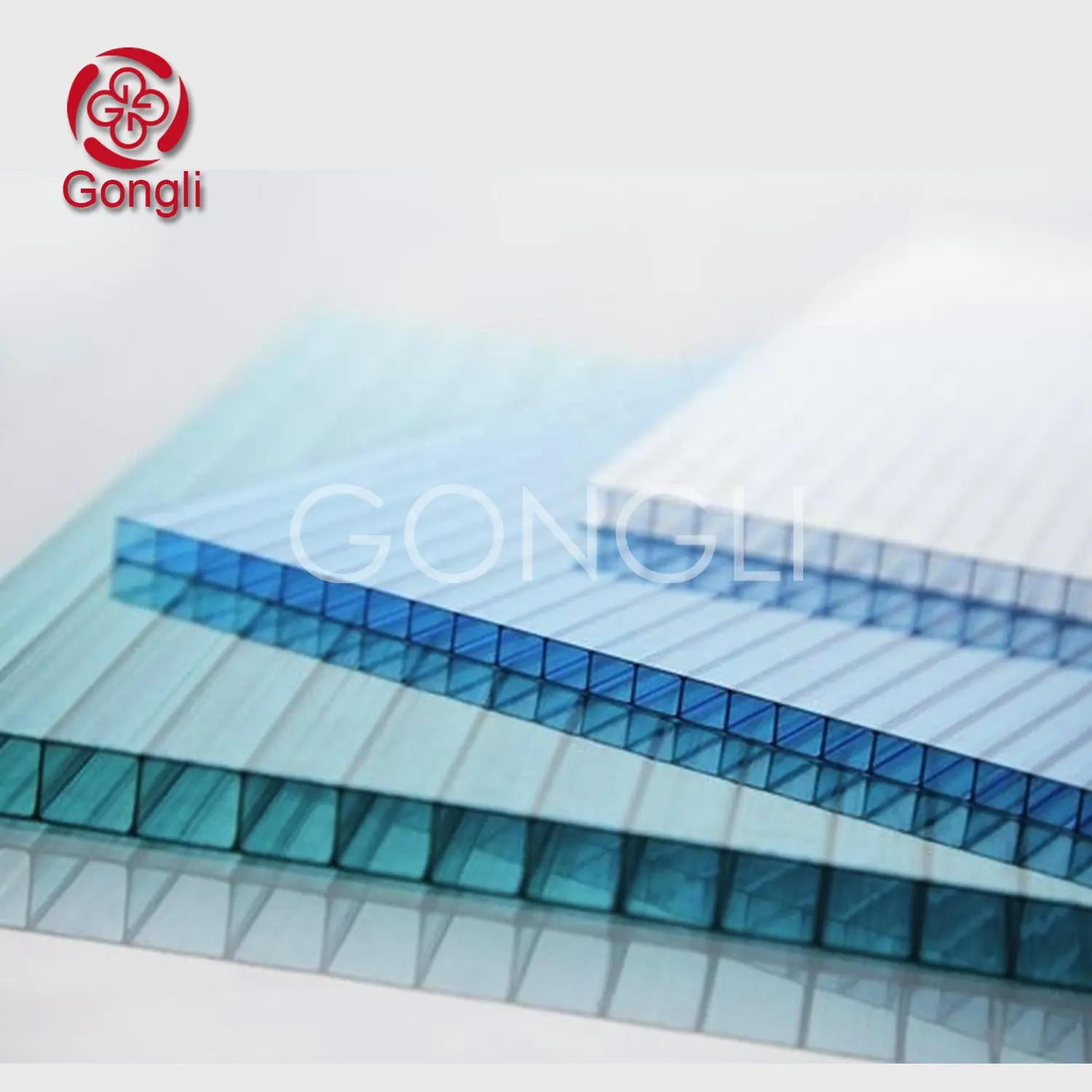 UV protection corrugated hollow polycarbonate sheet