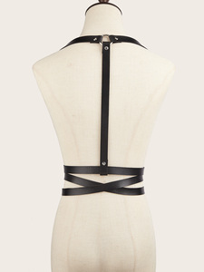 Designer Harajuku Ring-<span class=keywords><strong>Harness</strong></span>-Gürtel für Damen, sexy Taillengurte, Korsett, Keuschheitsgürtel, Bauchgurte mit Ring, Kleider-Accessoire - Product Image 3