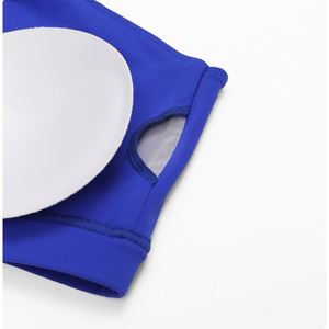<span class=keywords><strong>Soutien</strong></span>-<span class=keywords><strong>gorge</strong></span> de <span class=keywords><strong>sport</strong></span> Nude Feel avec une épaule conception irrégulière haut de yoga léger grande taille froncé <span class=keywords><strong>soutien</strong></span> antichoc <span class=keywords><strong>soutien</strong></span>-<span class=keywords><strong>gorge</strong></span> intégré - Product Image 6