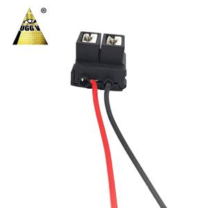 Cavo luce LED per auto con lampadina H7 9005/9006 H11 H7 H4 75w 100w 150w Hid lampadina Halon presa nera" - Product Image 6