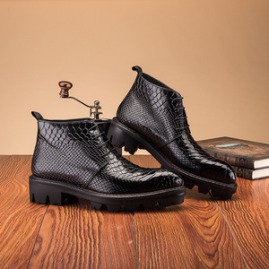 Chaussures Richelieu Oxford pour Hommes en Cuir Véritable à Bout Pointu et Montantes, Nouveauté 2025, Style Britannique Brogue Sculpté, Idéales pour Affaires, Cérémonies et Mariages - Product Image 4