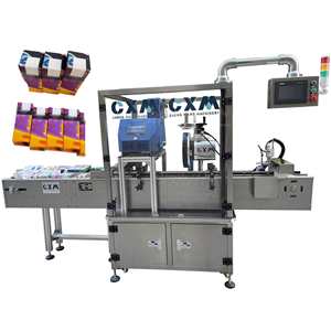 Máquina etiquetadora de Sellos de Impuestos de caja desechable de 30ml estándar de la UE, aplicador de etiquetado de impuestos de sello - Product Image 1