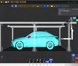Robot de peinture automobile à 6 axes, charge utile de 15 kg, avec moteur servo-électrique, numérisation visuelle 3D et scan intelligent - Product Image 1