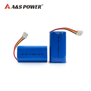 サプライヤー製 充電式 18650 7.2V 3500mAh リチウムイオンバッテリーパック（BMS搭載）ポータブルデバイス用 - Product Image 6