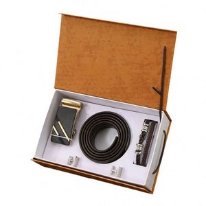 Coffret Cadeau d'Affaires Haut de Gamme en Cuir Écologique, Design Moderne et Simple, Nouveauté Avancée pour Hommes, Souvenir de Remise de Diplôme, Article Promotionnel - Product Image 2