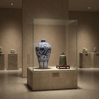 Verre de protection SCSG transparent avec revêtement AR pour vitrines de musée, épaisseur 4mm-12mm