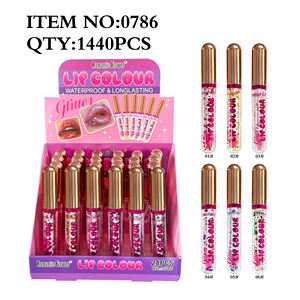 Nuevo diseño al por mayor más barato belleza maquillaje brillo de labios 24 unidades Magic <span class=keywords><strong>Kiss</strong></span> brillo de labios que cambia de Color Cosméticos líquidos - Product Image 2