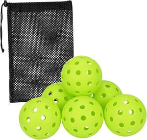 كرات بيكليل مختبرة ومجربة ، تصميم للحد من الضوضاء ومقاومة للأشعة فوق البنفسجية لاستخدام الشاطئ/المنتجع 8 ألوان فلورسنت - Product Image 3