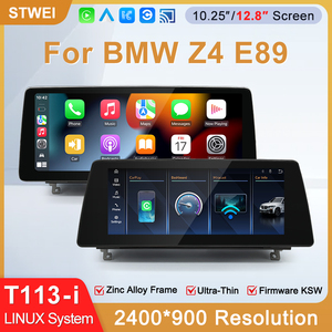 STWEI 2026 New Slim Linux System 12.8inch 2400X900 Resolution For BMW Z4 E85 E86 E89 Wireless CarPlay Auto KSW <b>Car</b> Video Players - Product Image 2