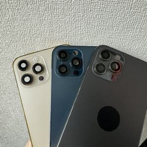 Задняя крышка средней рамы для iphone 12 pro max/12 pro полная сборка разборная сменная задняя рамка + логотип - Product Image 6