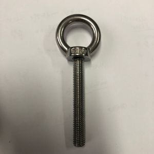 Stainless Steel Extended Eye Bolt M10 70mm 100mm Long Shaft With <b>Ring</b> For General Use - Product Image 1