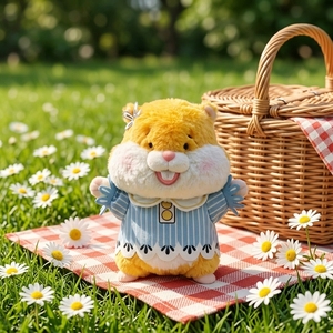 Lindo Mini Llavero de Peluche, Muñeco de Peluche Adorable de Hámster, Colgante para Bolso, Bonito Regalo - Product Image 5
