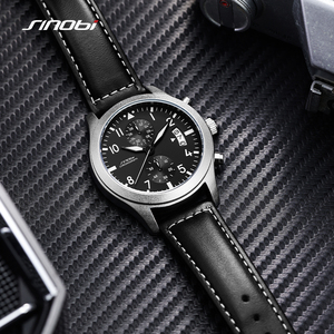 Đồng hồ thạch anh cao cấp SINOBI OEM, đồng hồ thể thao mạ vàng, mặt số lớn dễ đọc, đồng hồ nam chống nước. - Product Image 4
