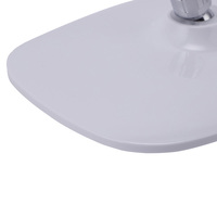 Pommeau de douche pluie style moderne en TPR, avec buse anti-colmatage à sortie unique, pour salle de bain et toilettes
