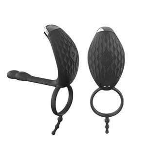 Mr. B M4 Cobra Penis Rings Texture Cock Ring 9 Vibration 3 Electric Shock Pattern avec Phone APP Control for Men - Product Image 2