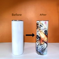Machine à sublimation Livraison gratuite Tasse droite mince de 20 oz Machine à sublimation numérique pour presse à chaud de tasses