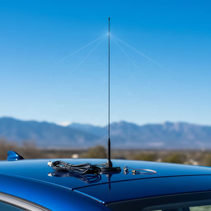 Dualband 145/435M UT-72 <span class=keywords><strong>Antenne</strong></span> UHF/VHF SMA-Buchse Mobilfunk-Spiralantenne mit Magnethalterung für Amateurfunk UV5R - Product Image 2