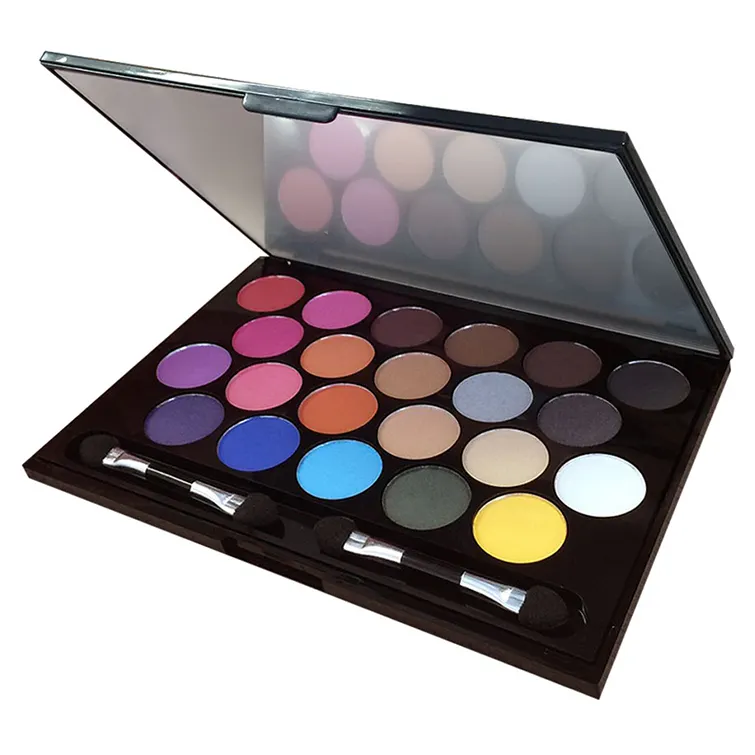 22 colored pearl pallet eyeshadow eye shadow palette makeup with mirror