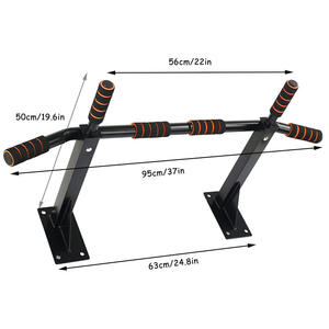 <span class=keywords><strong>PROMO</strong></span> New Indoor Gymnastics Wand stangen Eisen Schwarz Fitness Pull-up Klimmzug Rack Langlebiges Sport-und Unterhaltung produkt - Product Image 4