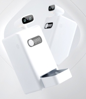 Caméra intelligente 4K de 3,5 L pour animaux de compagnie avec alimentation par IA, télécommande, audio bidirectionnel et jeu interactif