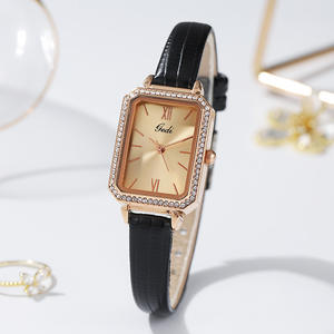 Reloj de Cuarzo para Mujer con Esfera Cuadrada de Moda, Especial de Navidad con Diseño de Lujo con Cristales - Product Image 3