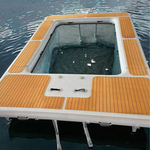 Fourniture directe d'usine Zone <span class=keywords><strong>de</strong></span> baignade gonflable filet <span class=keywords><strong>de</strong></span> sécurité barrière <span class=keywords><strong>de</strong></span> mer <span class=keywords><strong>piscine</strong></span> flottante PVC Spa <span class=keywords><strong>piscine</strong></span> <span class=keywords><strong>pour</strong></span> Yacht flottant et natation - Product Image 1