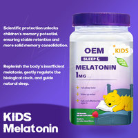 Gummies à la mélatonine pour enfants en marque privée - Complément alimentaire en gommes végétalien - Fabricant OEM/ODM