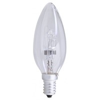 三盏 E14 卤素灯泡 28W 370Lm 2750K 可调光 透明玻璃底座 230V 白光