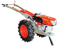 Traktor Mini ZT155 ZT140 2 Roda, Mesin Pengolah Tanah Dorong