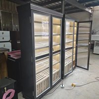 Vente chaude NOUVEAU Design Humidor Armoire À Cigares Solide Espagnol Ceder Étagères Vitrine À Cigares Classique Humidor Boîte À Cigares Armoire