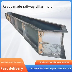 Moderno prefabbricato in acciaio ad alta resistenza colonna ferroviaria stampi pannello cassaforma <span class=keywords><strong>disegni</strong></span> di progettazione liberi e piani di fornitura diretta in fabbrica - Product Image 4