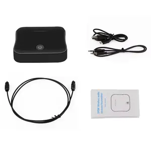 Transmissor Bluetooth 5.0 receptor SPDIF 3.5 AUX TV PC Carro Laptop Dongle de Áudio CSR8675 HD LL Adaptador USB Sem Fio