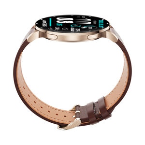 1.75 pouces AMOLED écran smartwatch KM100 montre intelligente hommes avec lampe de poche sang oxygène fréquence cardiaque humeur stress montre - Product Image 5