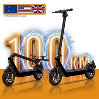 Scooters Eléctricos de Adulto X9 2 Ruedas Grandes Alta Potencia Rápidos y Económicos 2026 con Batería Extraíble
