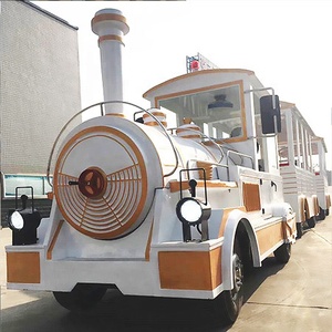 Tren turístico moderno sin rieles para niños, atracciones de parque de diversiones al aire libre, en venta - Product Image 1